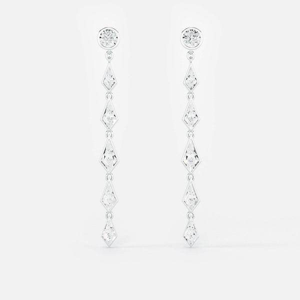 Ascending Kite Diamond Drop - Round Base