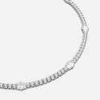 Baguette Diamond Choker Necklace JAUR