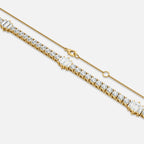 Baguette Diamond Choker Necklace JAUR