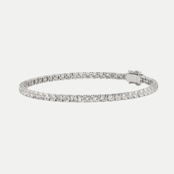 Classic Round Diamond Tennis Bracelet JAUR