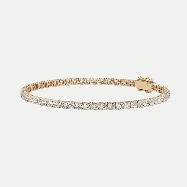 Classic Round Diamond Tennis Bracelet JAUR