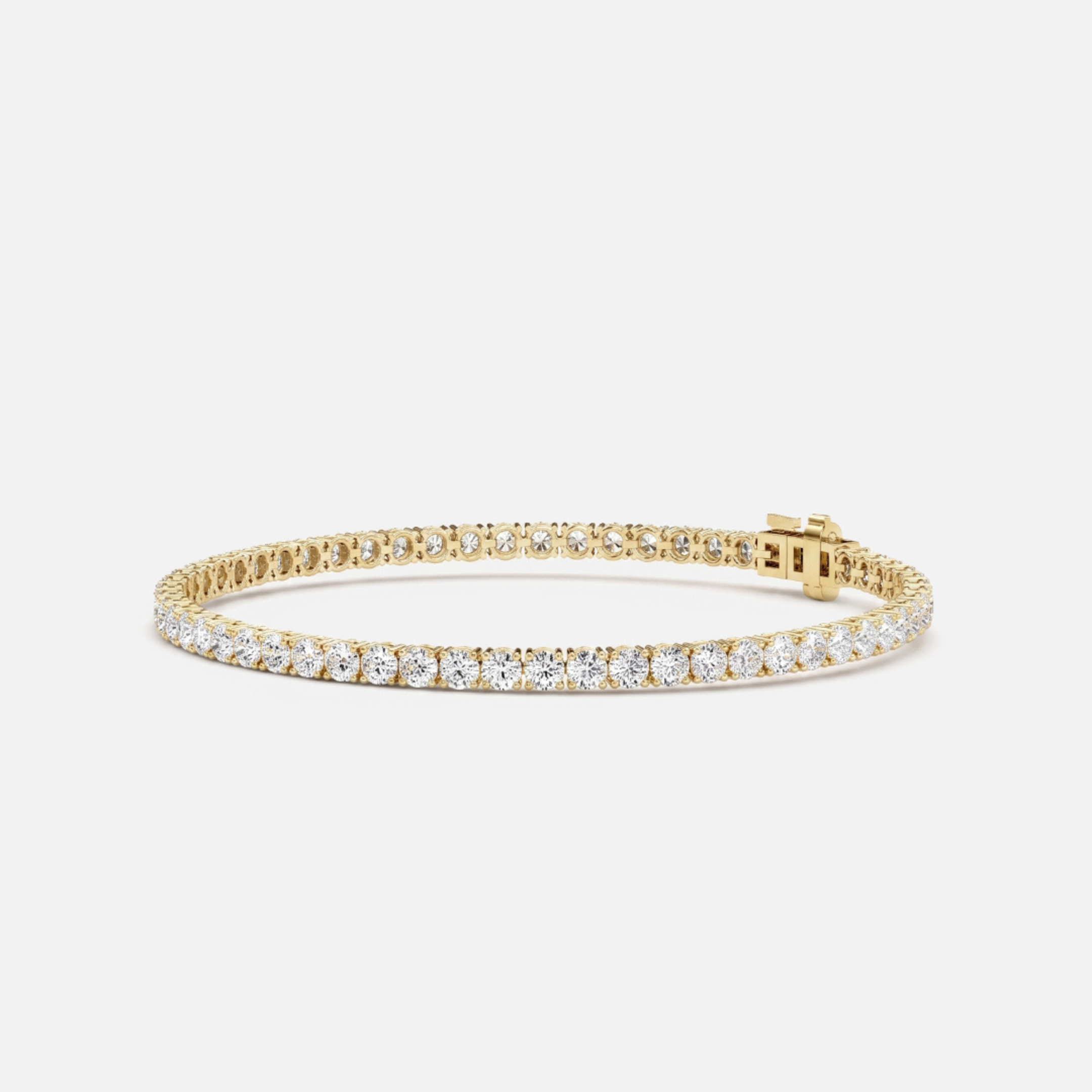 Classic Round Diamond Tennis Bracelet JAUR
