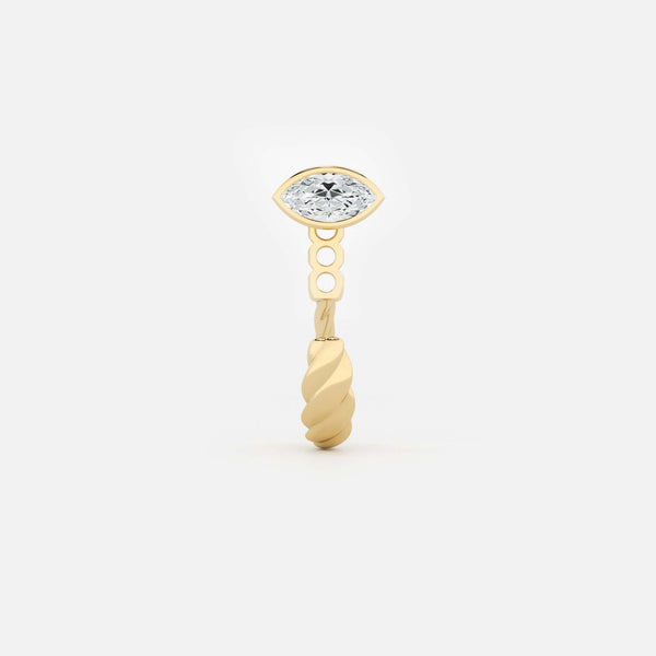 Curb Hoop - Marquise Base