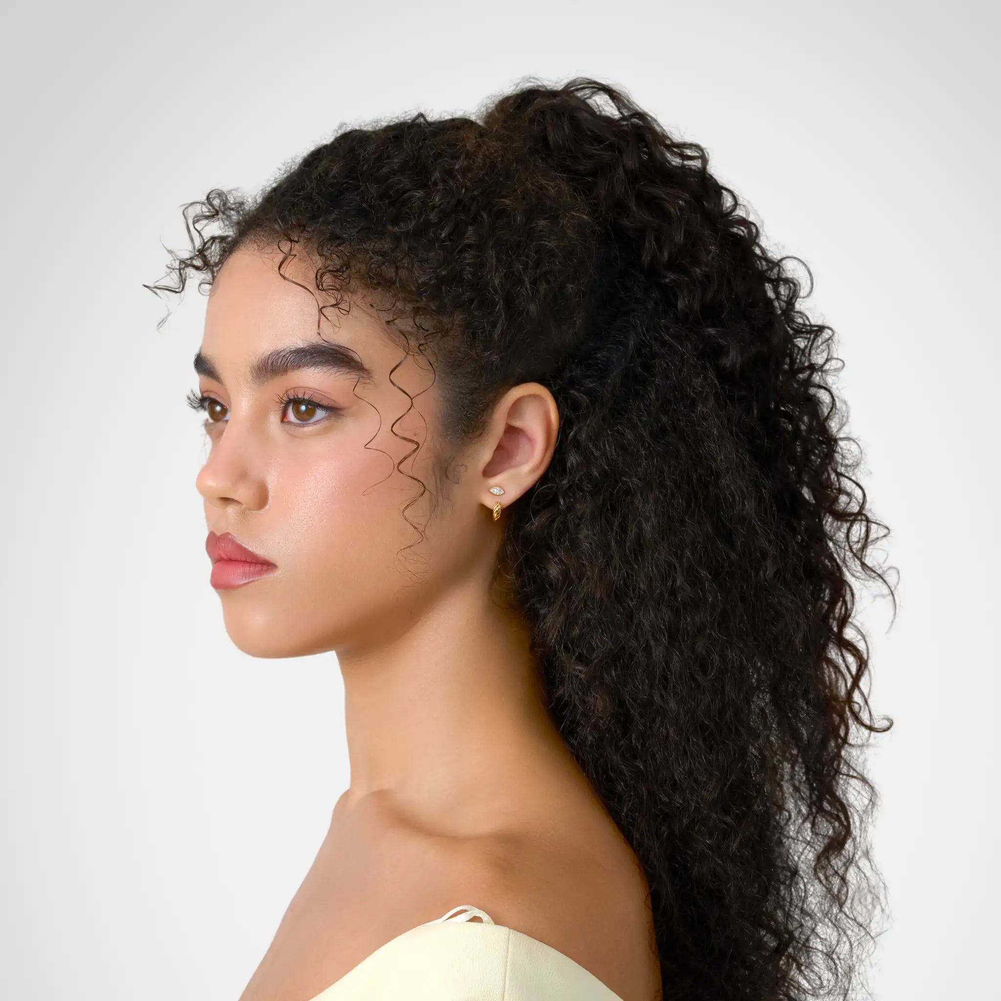 Curb Hoop - Marquise Base