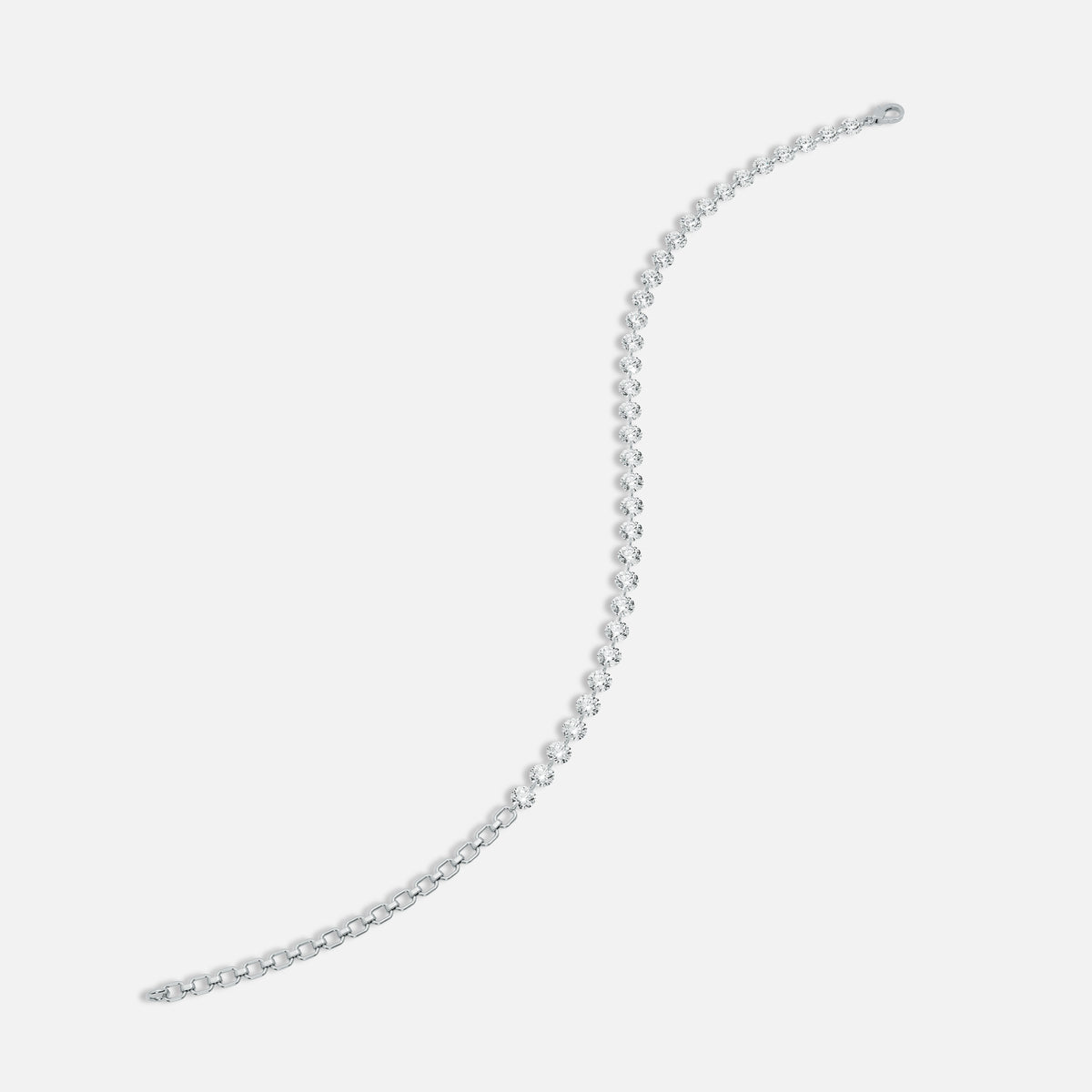 DAWN - Pierced Diamond Tennis Bracelet