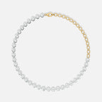 DAWN - Pierced Diamond Tennis Bracelet
