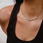 Diamond Bead Necklace