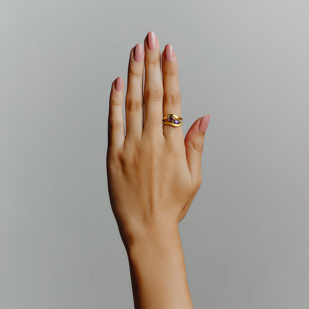 EIRA Alexandrite Pinky Ring