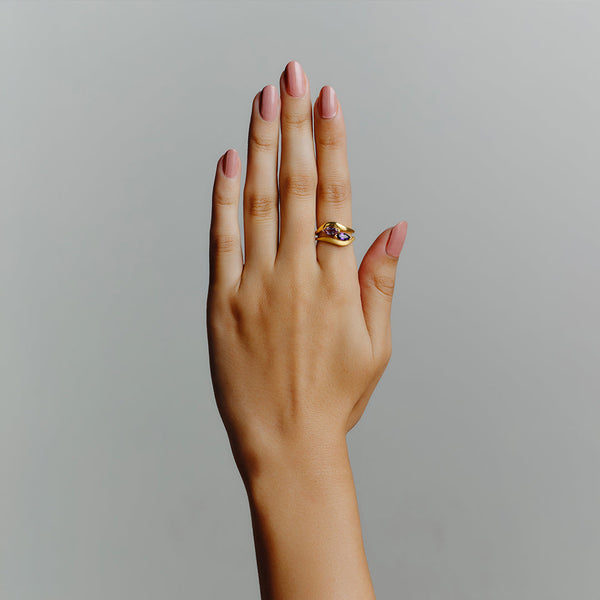 EIRA Alexandrite Pinky Ring
