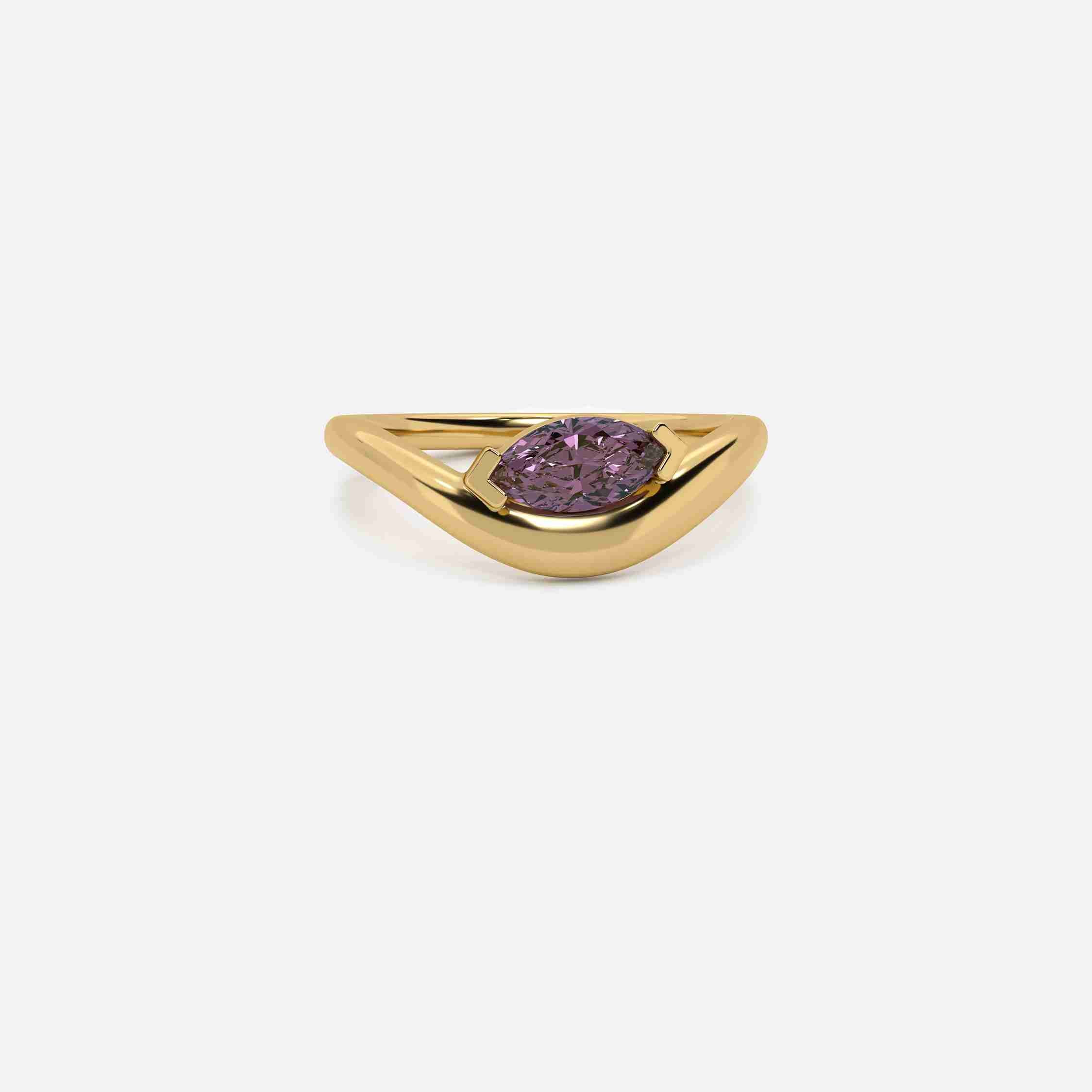 EIRA Amethyst Pinky Ring