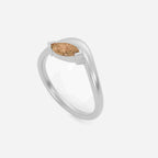 EIRA Brown Lab Diamond Pinky Ring