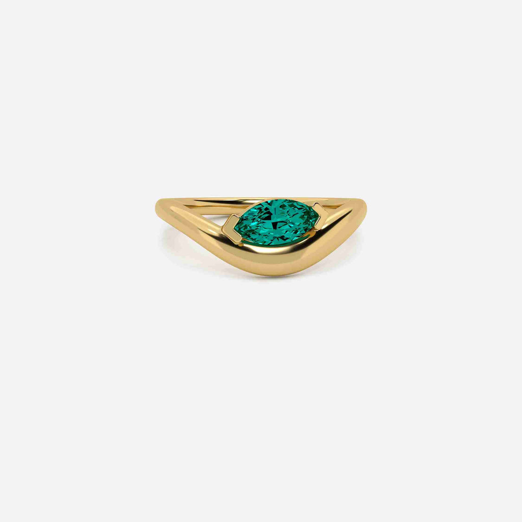 EIRA Emerald Pinky Ring