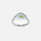 EIRA Light Green Diamond Pinky Ring JAUR