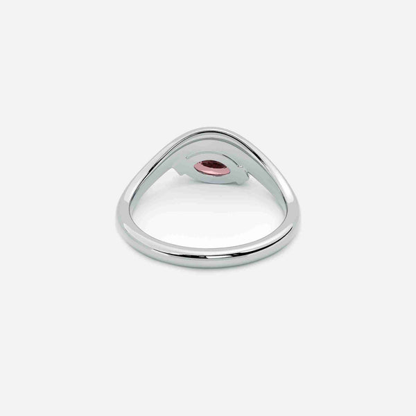 EIRA Pink Lab Diamond Pinky Ring