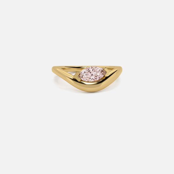 EIRA Pink Diamond Pinky Ring JAUR