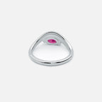 EIRA Pink Sapphire Pinky Ring JAUR