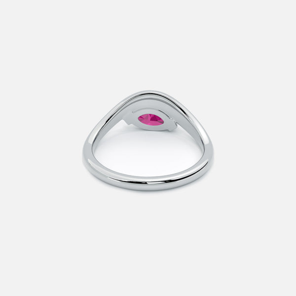 EIRA Pink Sapphire Pinky Ring JAUR