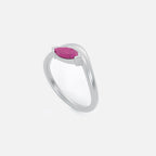 EIRA Pink Sapphire Pinky Ring JAUR