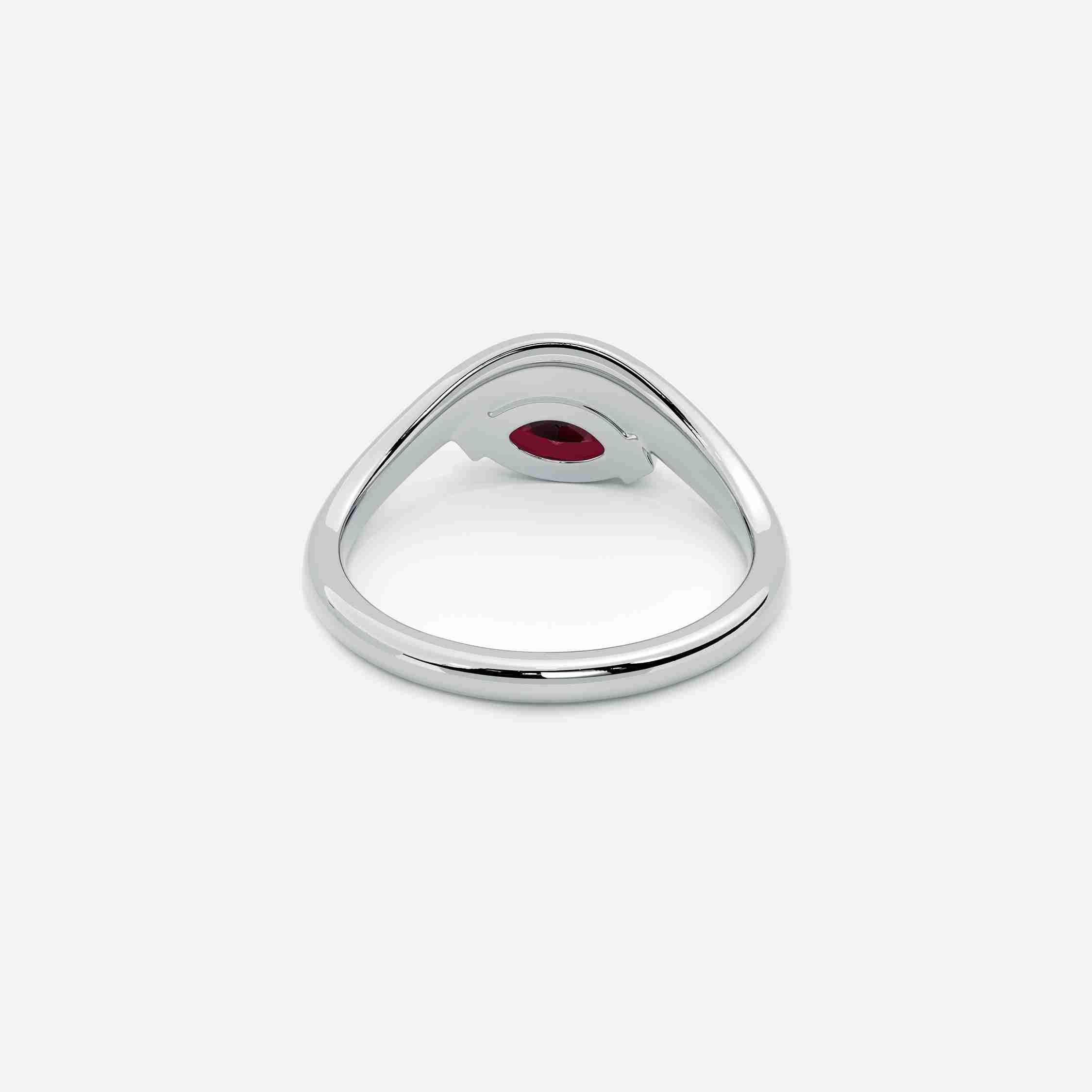 EIRA Ruby Pinky Ring