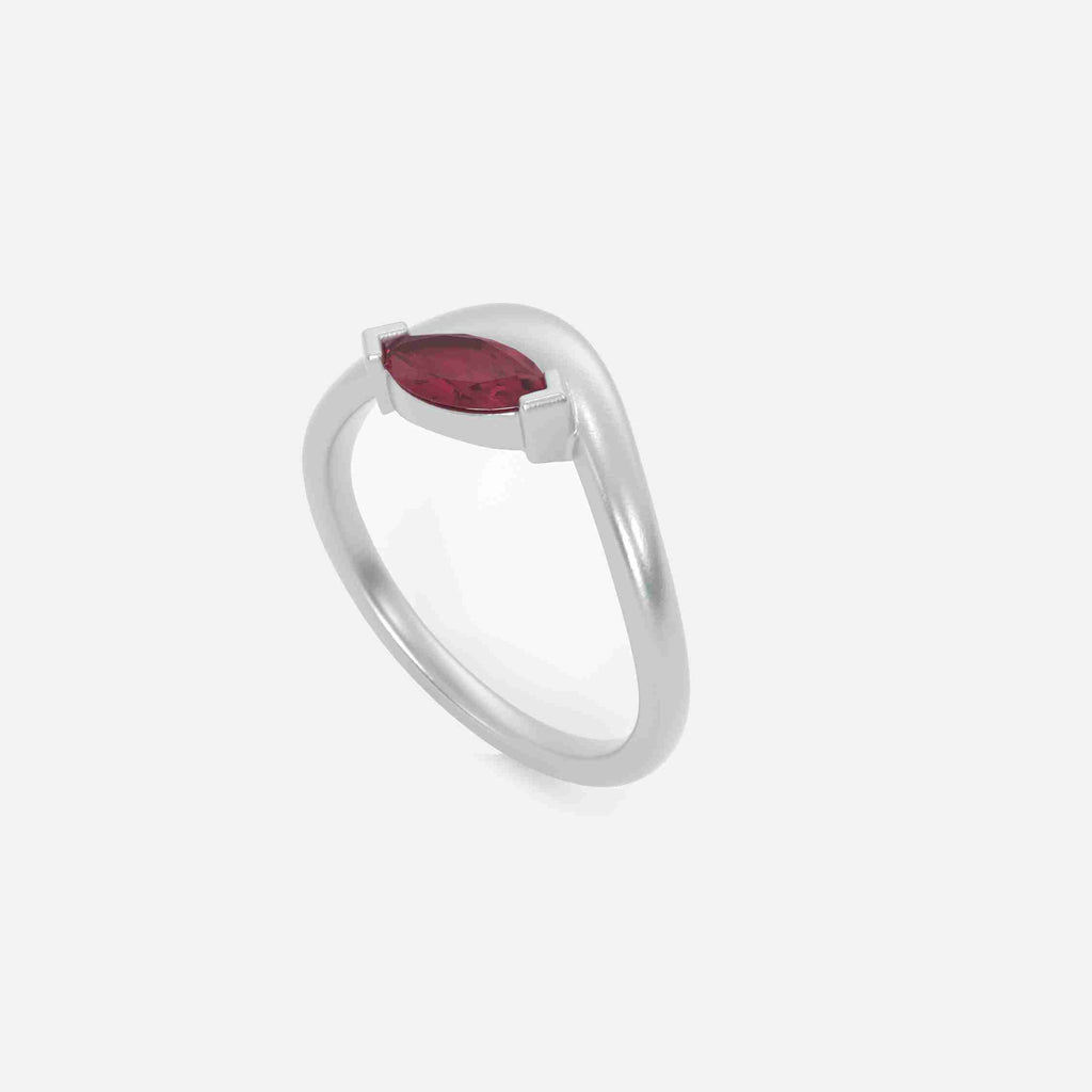 EIRA Ruby Pinky Ring