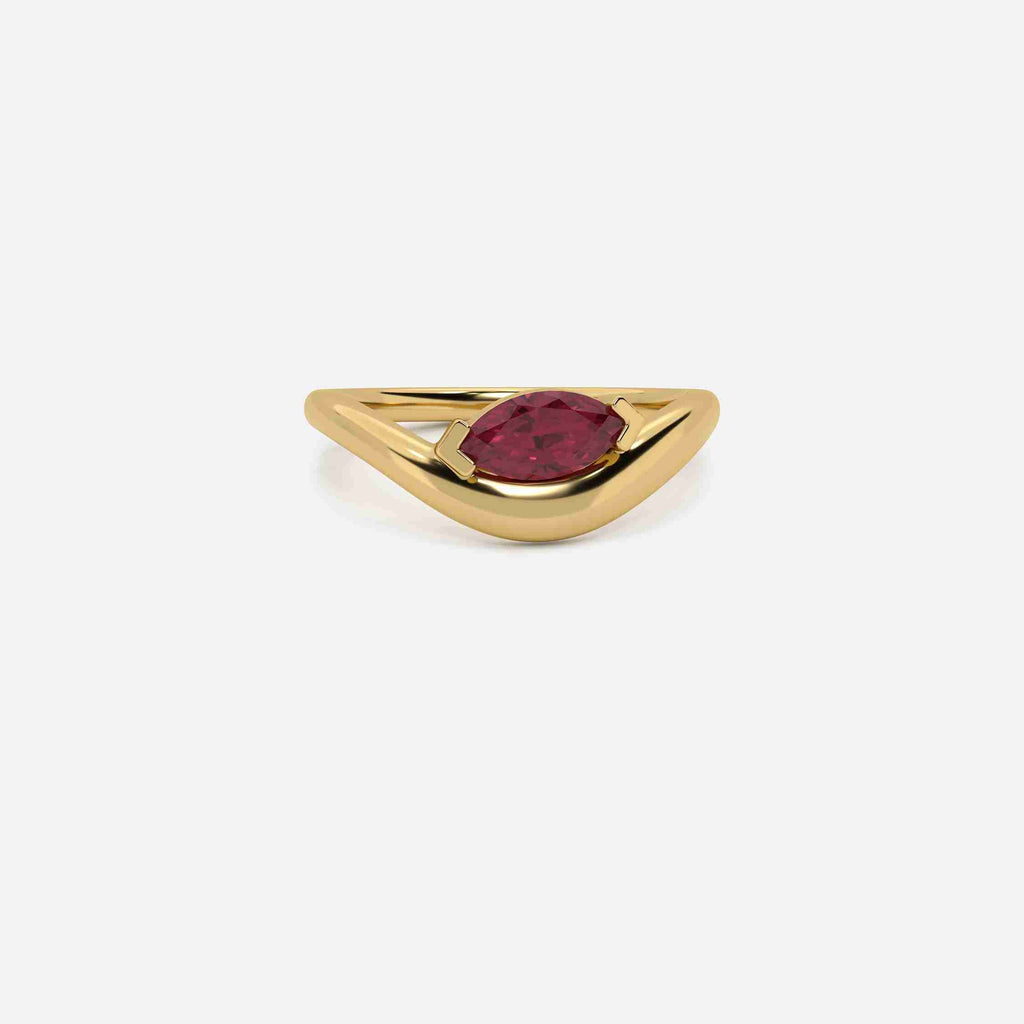 EIRA Ruby Pinky Ring