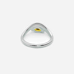 EIRA Yellow Lab Diamond Pinky Ring