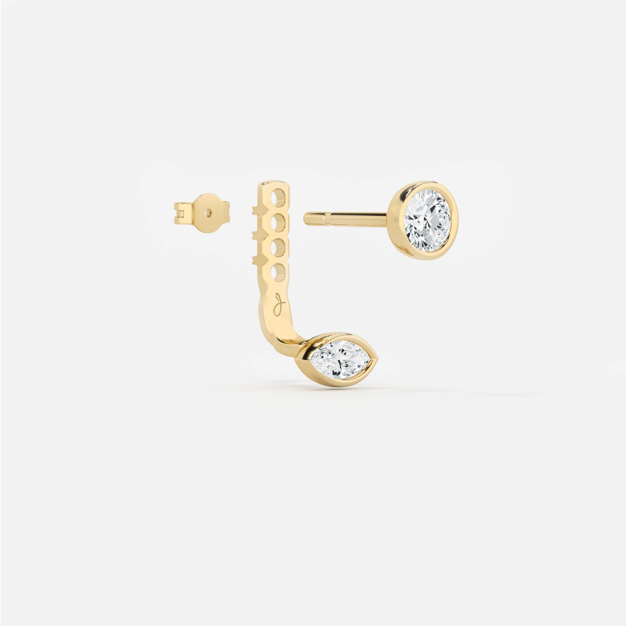 East-West Marquise Jacket - Round Base