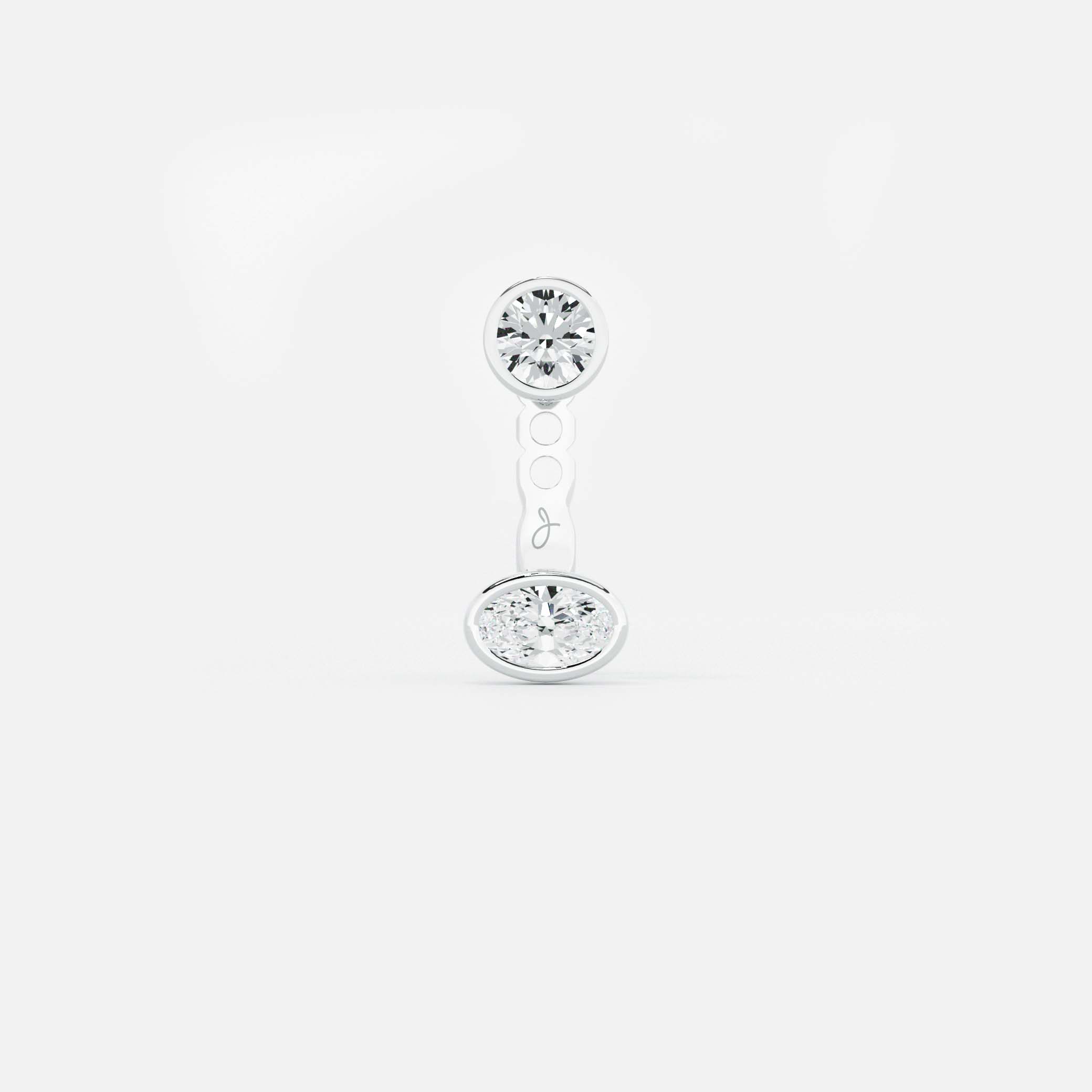 East-West Oval Jacket - Round Base