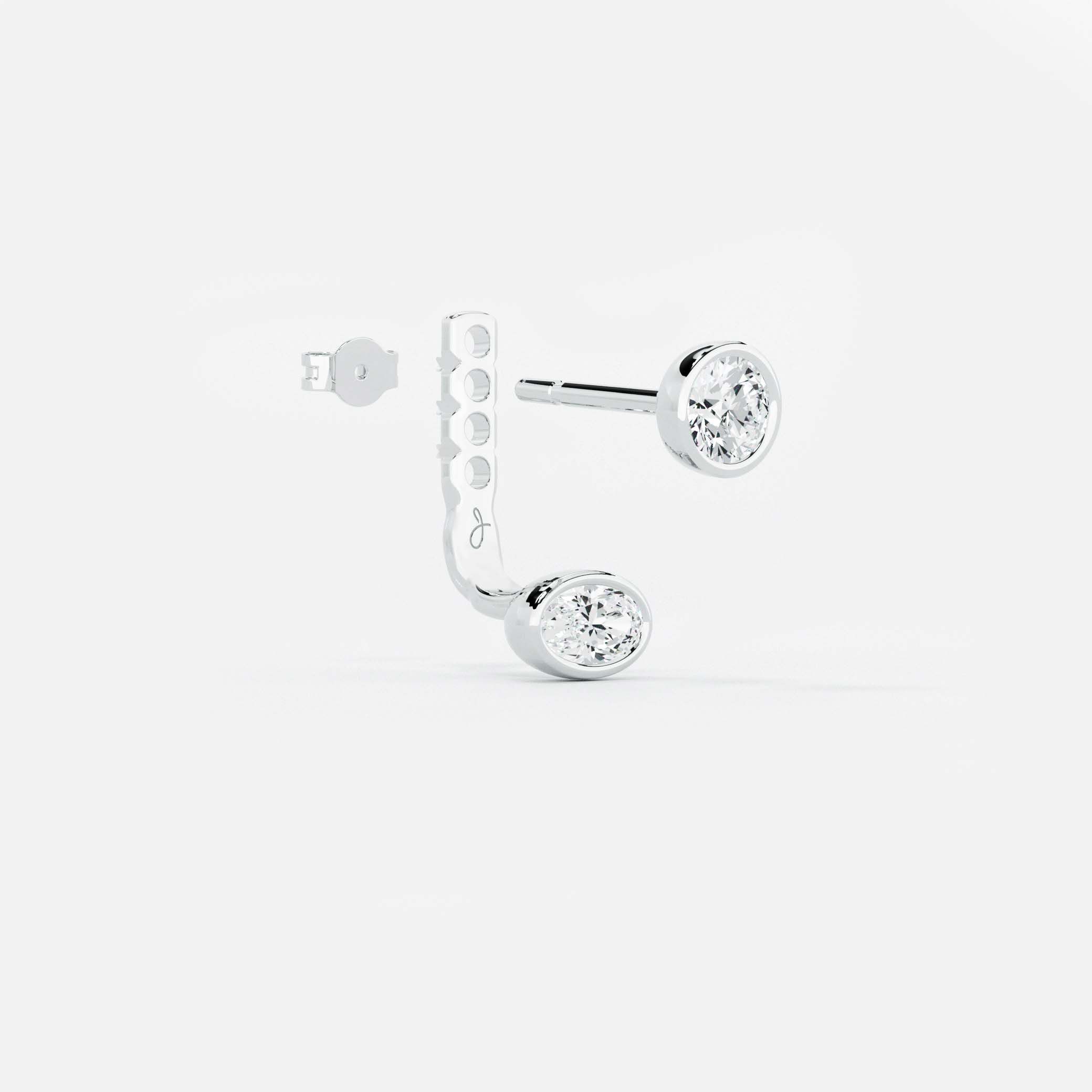 East-West Oval Jacket - Round Base