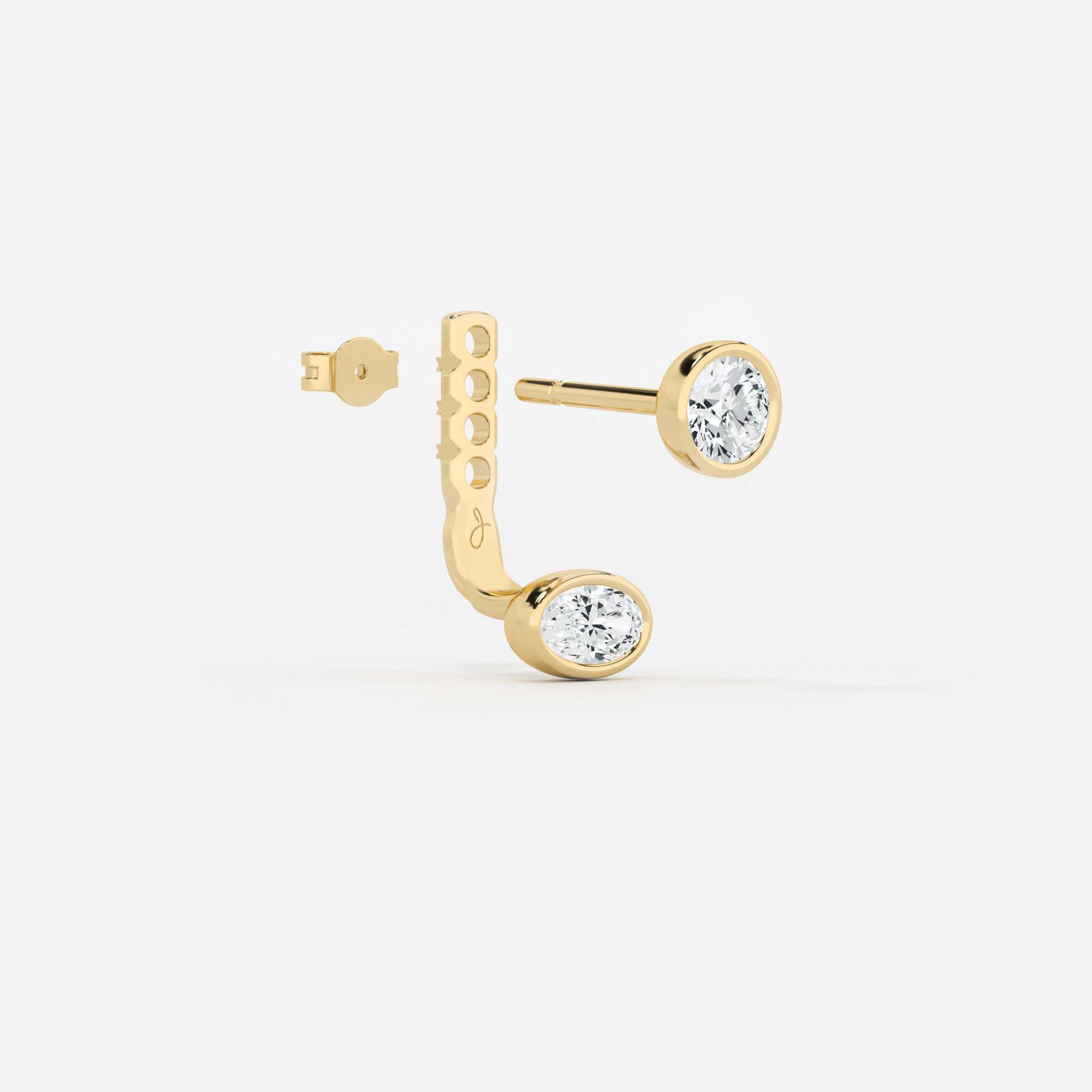 East-West Oval Jacket - Round Base