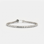 Emerald Lab Grown Diamond Tennis Bracelet JAUR