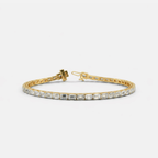 Emerald Lab Grown Diamond Tennis Bracelet JAUR
