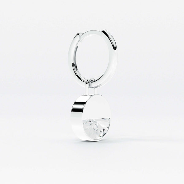 Formed Round Diamond Charm