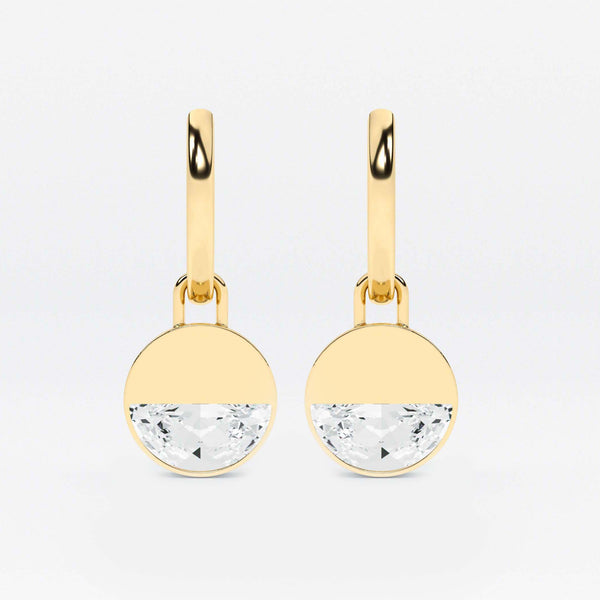 Formed Round Diamond Charm