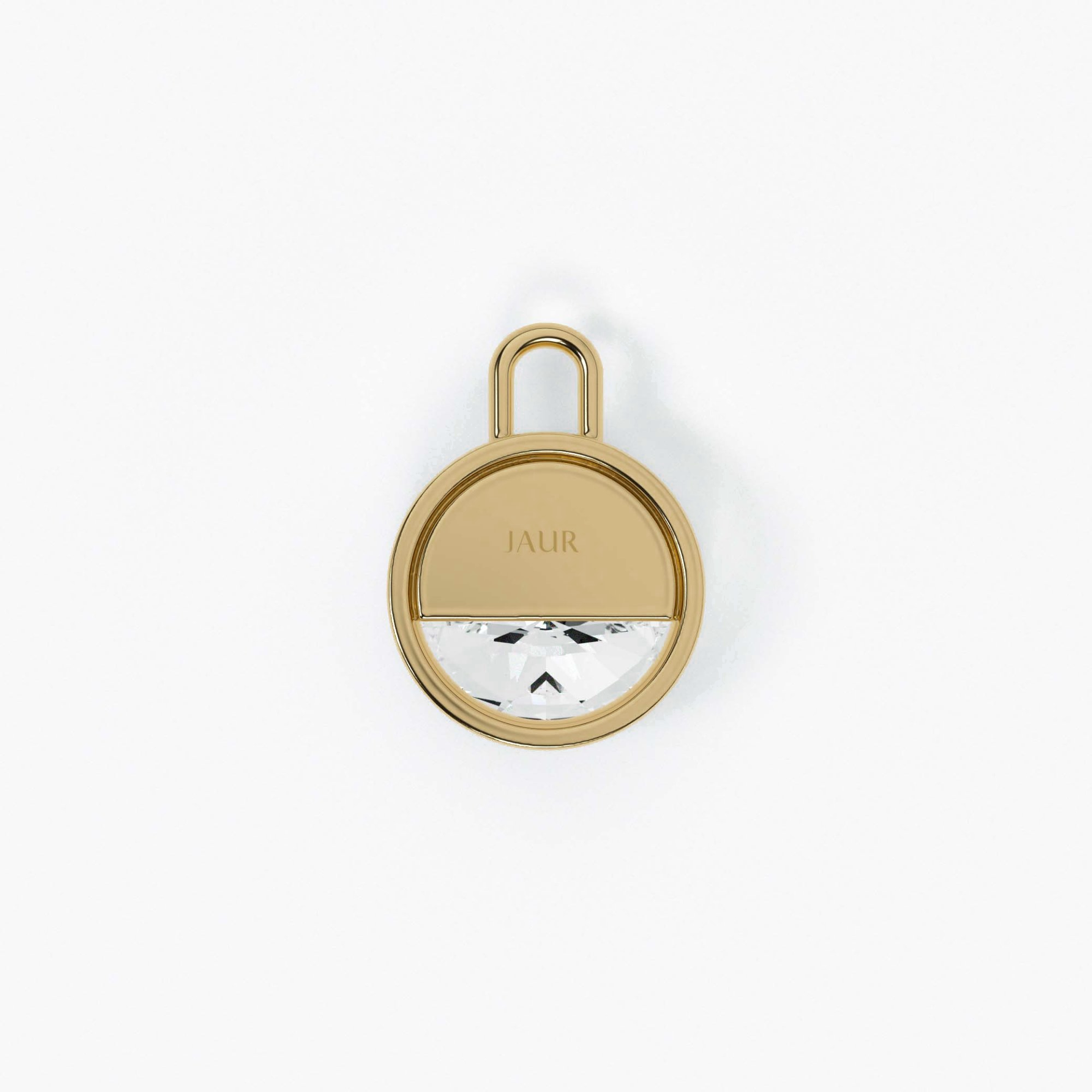 Formed Round Diamond Charm