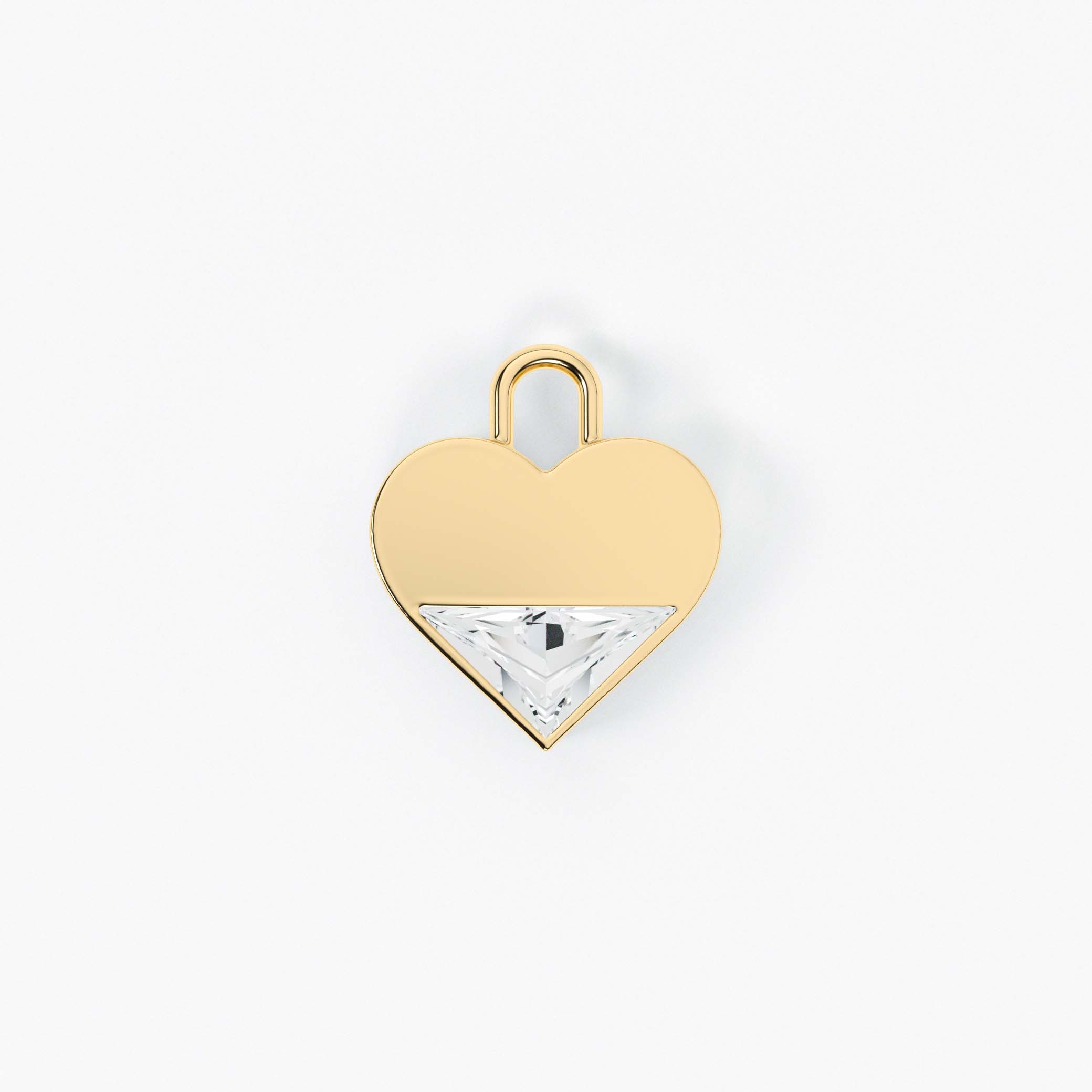 Formed Heart Charm