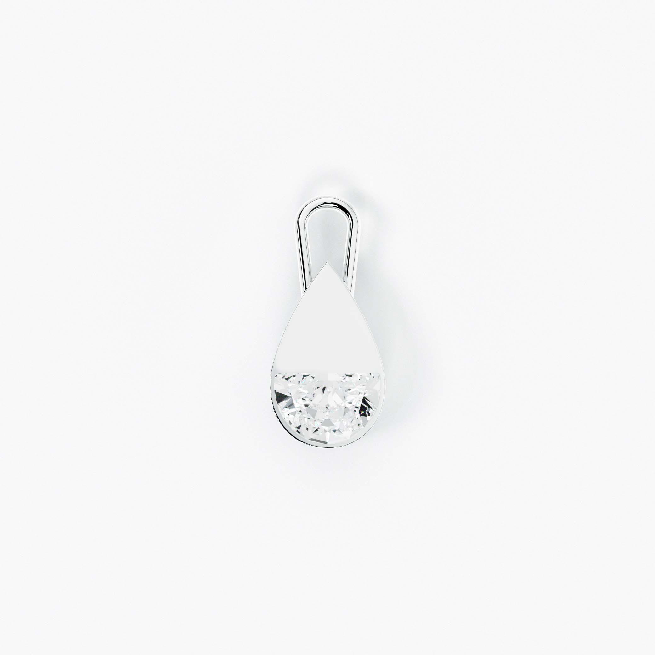Formed Pear Charm