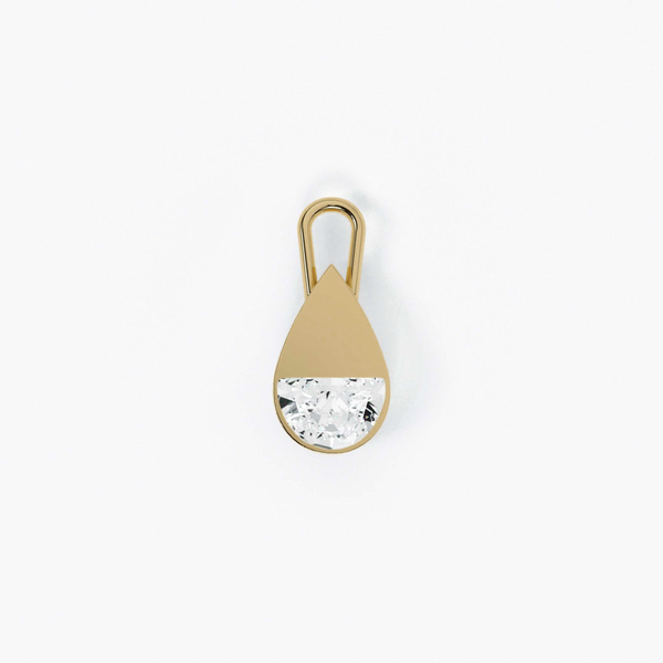 Formed Pear Charm