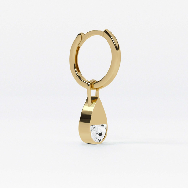 Formed Pear Charm