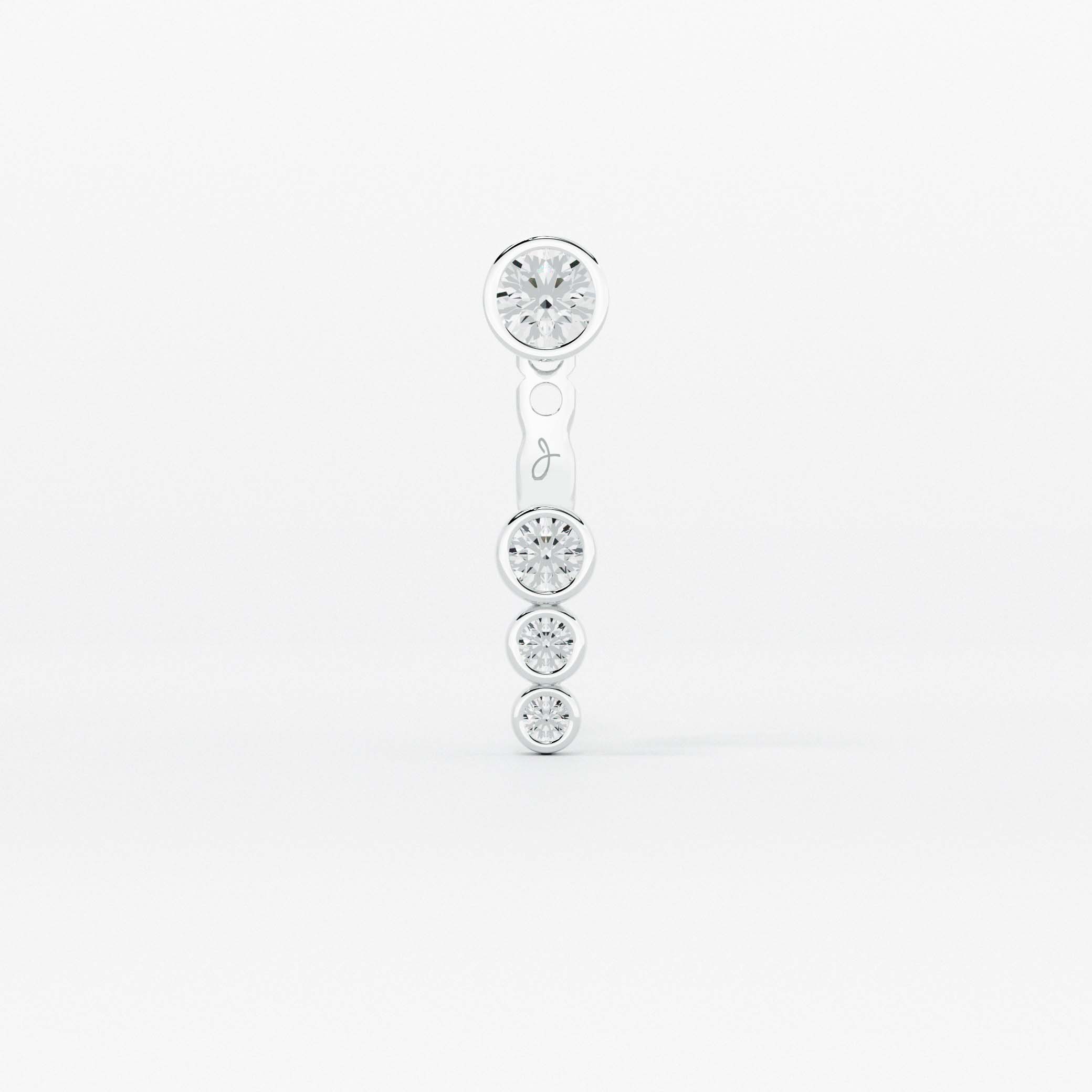 Graduating 3 Diamond Jacket - Round Base