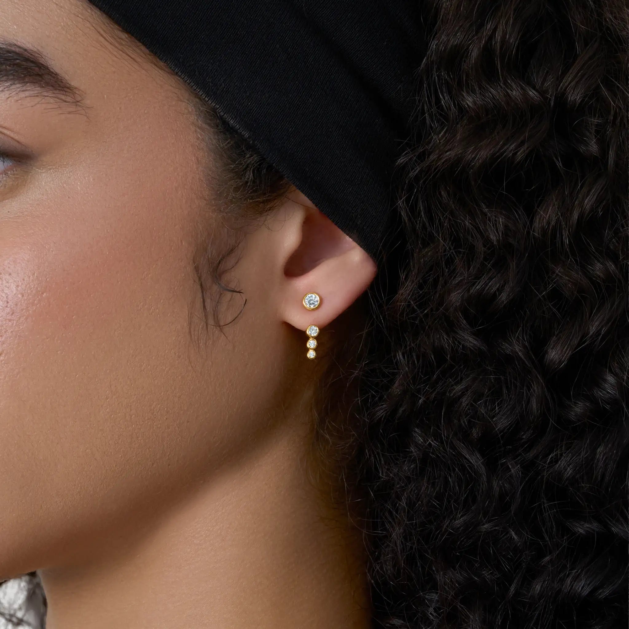 Graduating 3 Diamond Jacket - Round Base