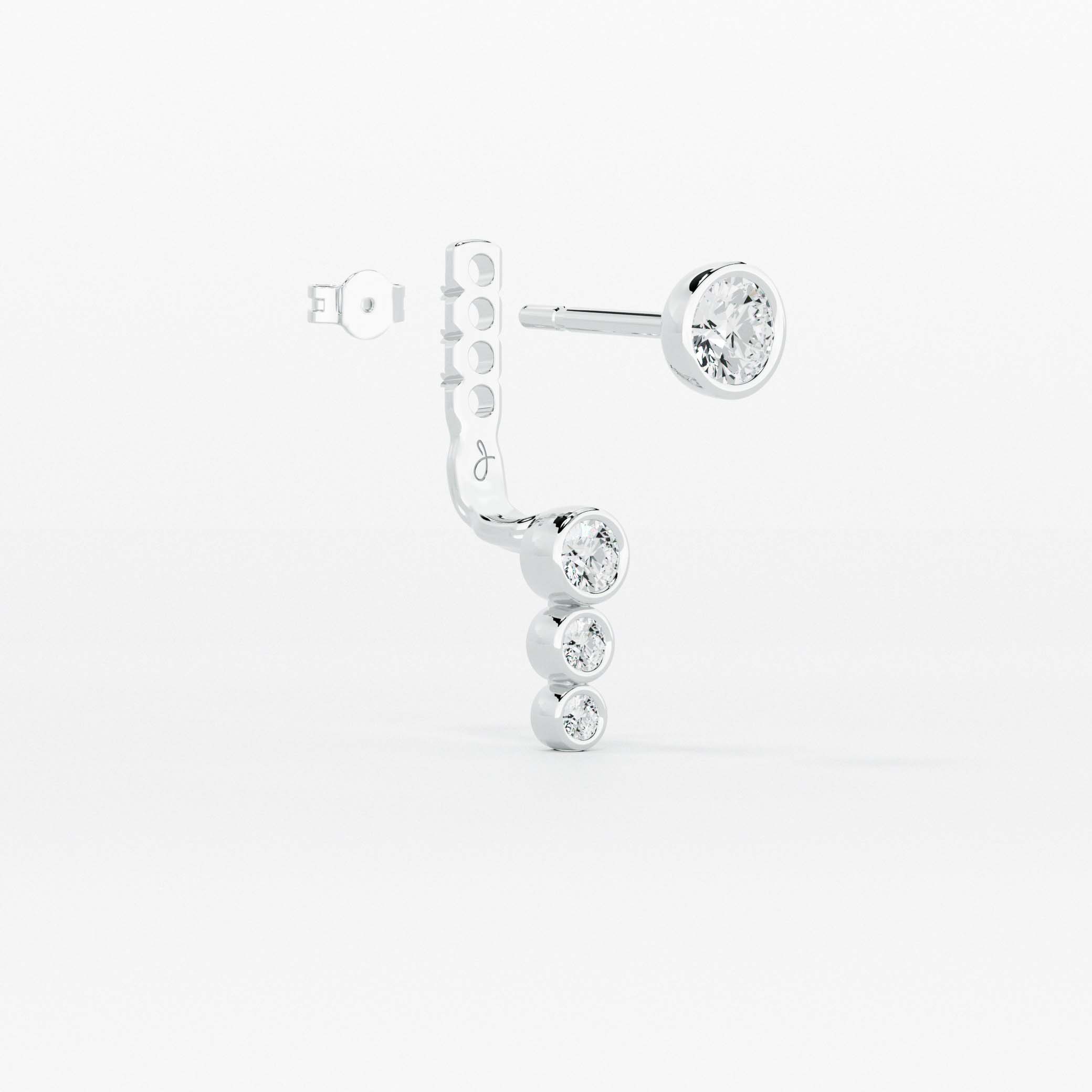 Graduating 3 Diamond Jacket - Round Base