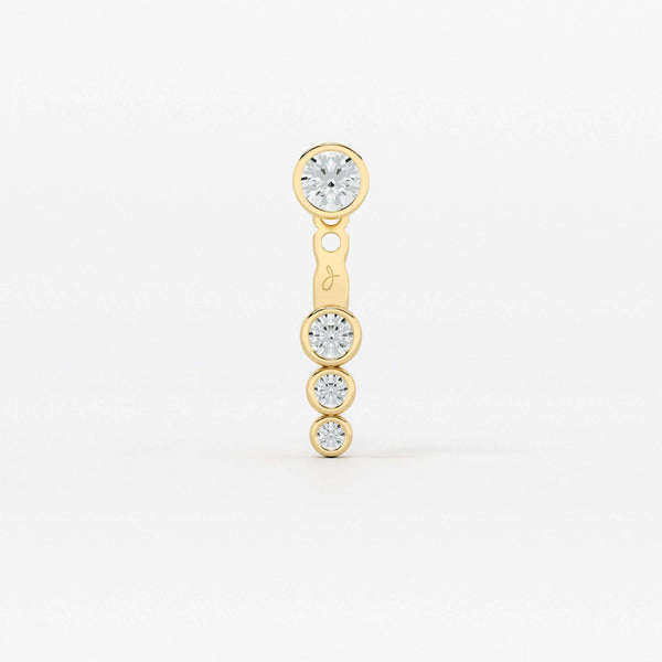 Graduating 3 Diamond Jacket - Round Base