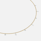HALO - Pierced Seven Diamond Necklace