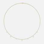 HALO - Pierced Seven Diamond Necklace