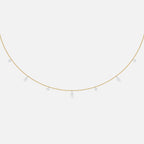 HALO - Pierced Seven Diamond Necklace
