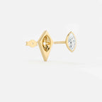 Lab Grown Diamond Kite Organic in Yellow Gold – View 4 | JAUR