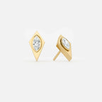 Lab Grown Diamond Kite Organic in Yellow Gold – View 5 | JAUR