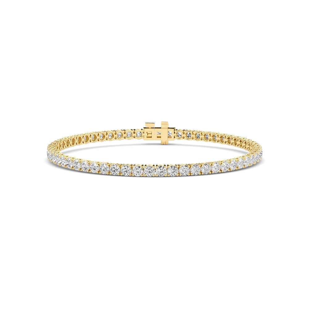 Classic Round Diamond Tennis Bracelet