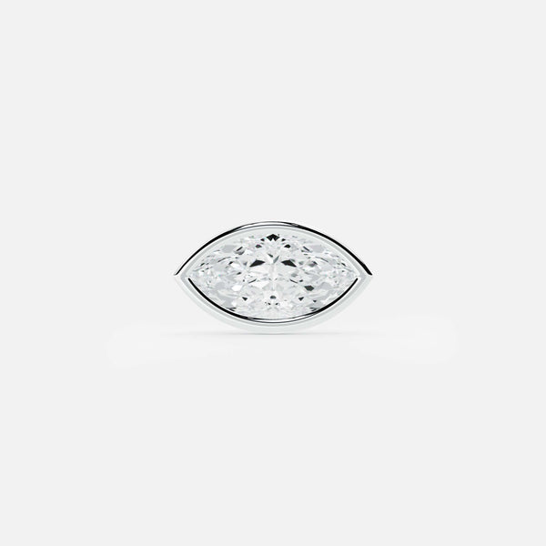 Marquise Diamond Stud